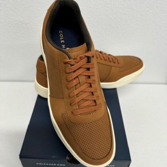 Cole Haan Men's Grand Crosscourt Modern Perf Sneaker Size 10 New in Box - Picture 3 of 5